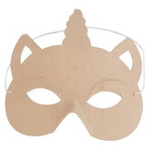 Pappmache Kinder Maske - Einhorn - AC846c Exaclair